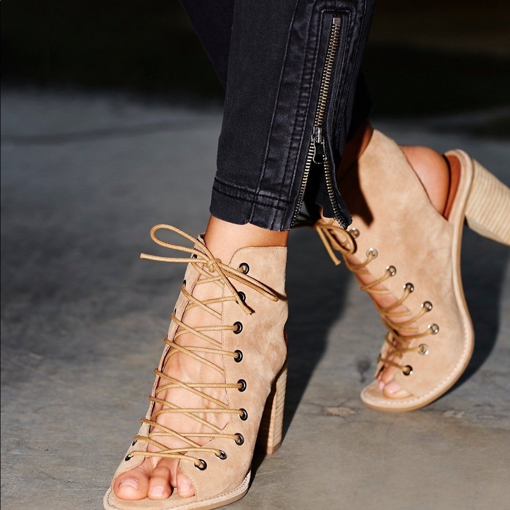 Jeffery Campbell for free people minimal lace up